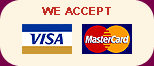 We Accept VISA - Master Card